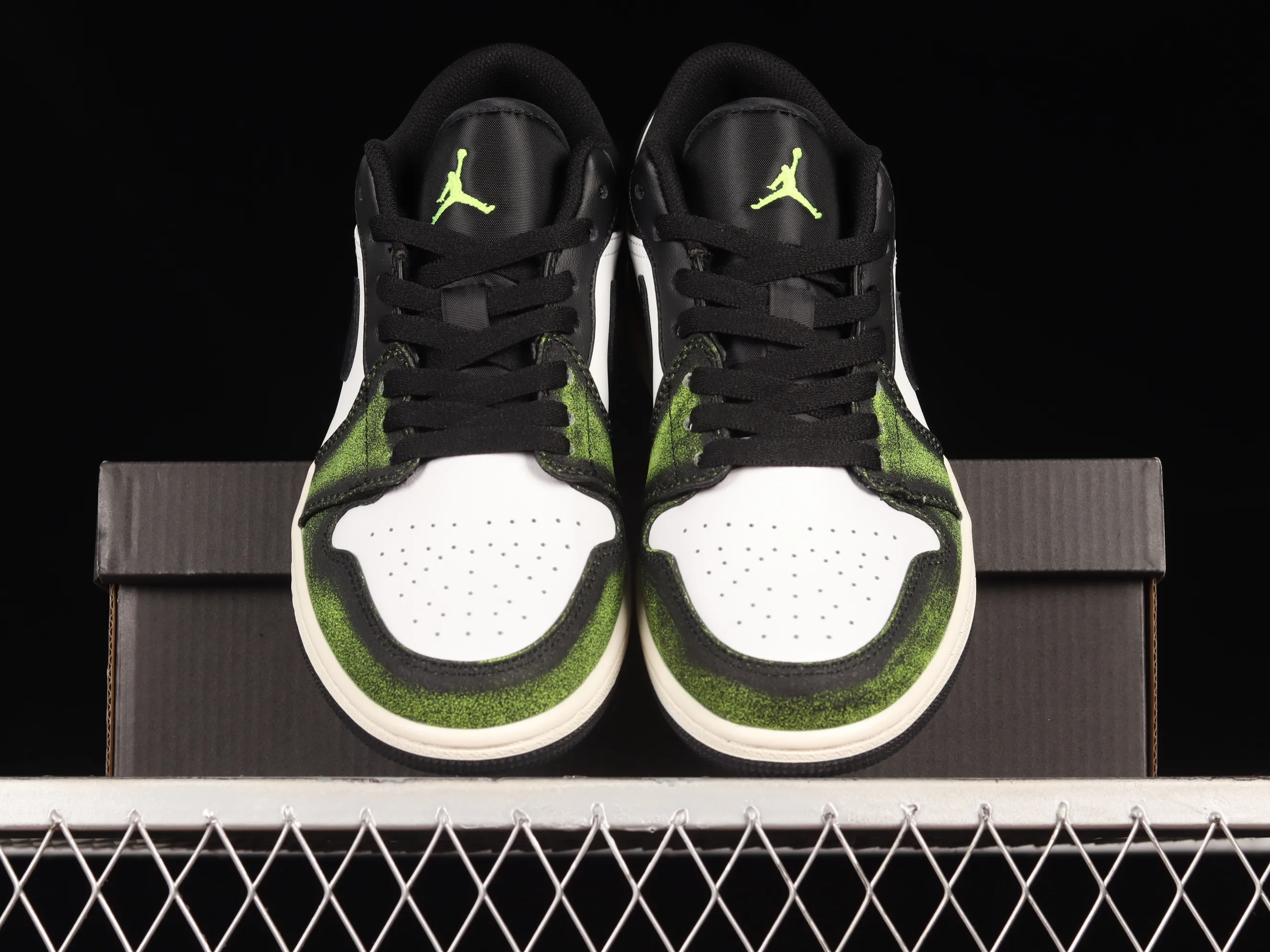 All categories Air Jordan Jordan series basketball shoes Air Jordan 1 Low Z version Air Jordan 1 Low "Wear Away" AJ1 Joe 1 Forest Green DN3705-003